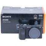 Sony Alpha 6400 Gehäuse (3343 Auslösungen), OVP