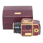 Hasselblad 503WC + Zeiss Planar 80mm/2,8 (Gold Edition, 50 Jahre Set), Sn.191, Original Box