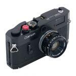 Canon P Gehäuse, schwarz + Canon P 35mm/2