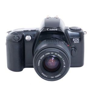 Canon EOS 500 Gehäuse, + EF 35-80mm/4-5,6 III