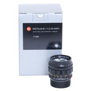 Leica M Noctilux 50mm/1,2 ASPH, schwarz, Sn. 4816952, ArtNr. 11686, Demogerät, 6 bit codiert, OVP, 1 Jahr Garantie, inkl. 20% MwSt.