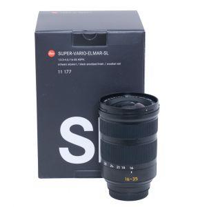 Leica SL Super Vario Elmar 16-35mm/3,5-4,5 ASPH, schwarz, Sn. 4688938, ArtNr. 11177, Demogerät, OVP, 1 Jahr Garantie, inkl. 20% MwSt.