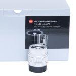 Leica M APO Summicron 50mm/2 ASPH, silber, Sn. 4744756, ArtNr. 11142, Demogerät, 6 Bit codiert, OVP, 1 Jahr Garantie, inkl. 20% MwSt.