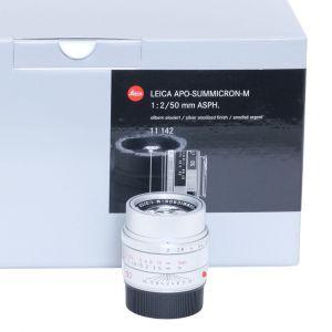 Leica M APO Summicron 50mm/2 ASPH, silber, Sn. 4744756, ArtNr. 11142, Demogerät, 6 Bit codiert, OVP, 1 Jahr Garantie, inkl. 20% MwSt.