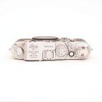 Leica IIIf Gehäuse, Sn.810834, mit Vorlaufwerk, Tasche