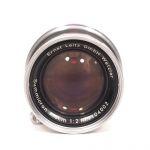 Leica M39 Summicron 5cm/2, Sn.1104002 (Linse innen am Rand leicht angelaufen)