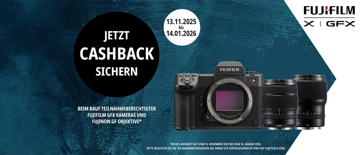 Digital Camera Graz Fujifilm Cashback Aktion GFX