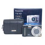Panasonic Lumix DMC-TZ10, Digitalkamera, OVP, Tasche