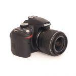 Nikon D3200 Gehäuse (40357 Auslösungen) + AF-S 18-55mm/3,5-5,6 DX, G, II, VR, OVP