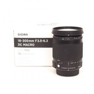 Sigma AF 18-300mm/3,5-6,3 DC, Makro, Contemporary, OVP, für Nikon DX