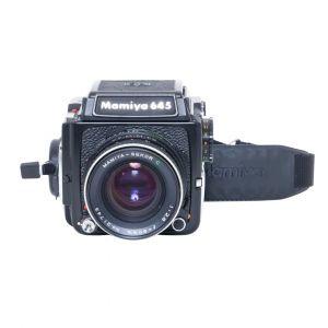 Mamiya M645 1000S Gehäuse mit Mamiya Sekor C 80mm/2,8