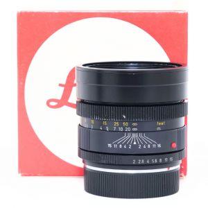 Leica R Summicron 90mm/2 Sn.2840035, ArtNr.11219, OVP, (leichter Staub im Linsensystem)