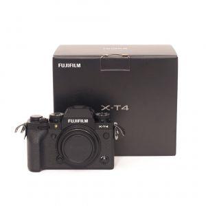 Fujifilm X-T4 Gehäuse, schwarz, (4180 Auslösungen), OVP
