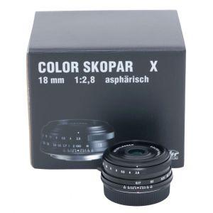 Voigtländer Color Skopar 18mm/2,8 aspherical, OVP, 6 Monate, für Fujifilm X-Mount