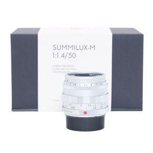 Leica M Summilux 50mm/1,4 silber verchromt, Sn.4947780, ArtNr.11714, 6-Bit codiert, Demogerät, OVP, 1 Jahr Garantie, inkl. 20% MwSt.