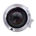 Leica M Summilux 35mm/1,4 silber verchromt, “Steel Rim”, Sn. 4917014, ArtNr. 11301, 6-Bit codiert, OVP (Sonnenblende ArtNr. 12486 fehlt)