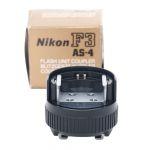 Nikon AS-4, OVP, Blitzadapter für F3