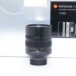 Leica M Noctilux 75mm/1,2 schwarz, Sn.4694045, ArtNr.11676, Demogerät, 6-Bit codiert, OVP, 1 Jahr Garantie, inkl. 20% MwSt.