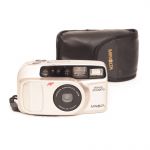 Minolta Riva Zoom 70 Kompaktkamera, Tasche