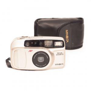 Minolta Riva Zoom 70 Kompaktkamera, Tasche
