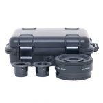 Samyang Remaster Slim Objektiv, bestehend aus folgenden Brennweiten: 21mm/3,5 28mm/3,5 und 32mm/2,8 Koffer, für Sony FE