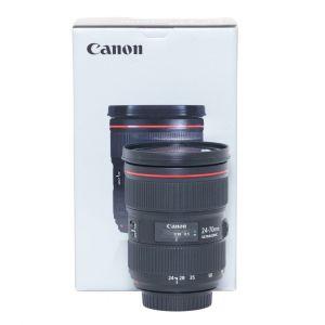 Canon EF 24-70mm/2,8 L, II, USM, OVP, (leichter Staub im Linsensystem, kein Einfluss auf Bildqualität), (Fronttubus hat etwas Spiel, kein Einfluss auf Funktion)
