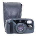 Pentax Zoom 90 WR, Kompaktkamera, Tasche
