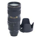 Nikon AF-S 70-200mm/2,8 G, ED, VR, II, Sonnenblende, (ohne Stativschelle), (kleine Kratzer bzw. leichter Staub im Linsensystem, kein Einfluss auf Bildqualität)