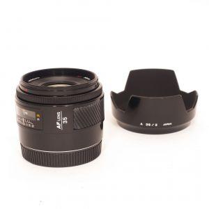 Minolta AF 35mm/2, Sonnenblende