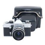 Praktica LTL Gehäuse mit Jena 50mm/2,8 Tasche, inkl. 20% MwSt.