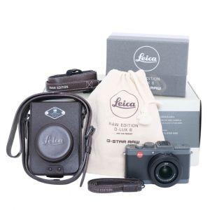 Leica D-Lux 6 G-Star Raw Edition, Sn.04511612, ArtNr.18168, (serviciert), OVP, Set mit Ledertasche, Riemen