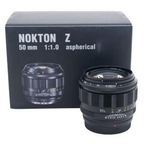 Voigtländer Nokton 50mm/1 aspherical, OVP, 1 Jahr Garantie, für Nikon Z
