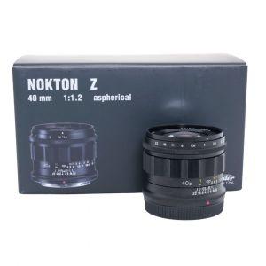 Voigtländer Nokton 40mm/1,2 aspherical, OVP, 1 Jahr Garantie, für Nikon Z