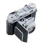 Kodak Retina IIa mit Heligor 50mm/2, Tasche