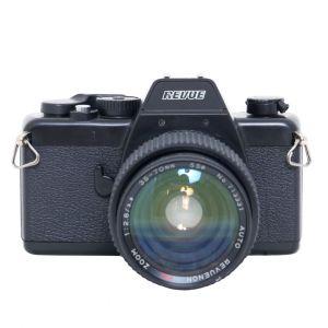 Revue SLR Kamera + Revuenon MC 35-70mm/2,8-3,8
