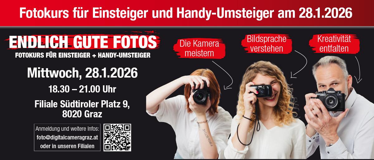 Foto workshop Digital Camera Graz