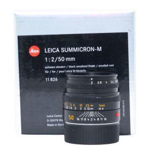 Leica M Summicron 50mm/2 Sn.4733558, ArtNr.11826, Demogerät, 6 Bit codiert, OVP, 1 Jahr Garantie, inkl. 20% MwSt.