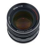 Voigtländer Nokton 50mm/1,5 ASPH, für M39 inkl. Voigtländer Adapter M/M39, OVP, (leichter Staub im Linsensystem, kein Einfluss auf Bildqualität)