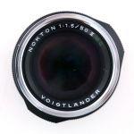 Voigtländer Nokton 50mm/1,5 II VM, “Vintage Line”, OVP, 1 Jahr Garantie