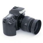 Minolta Dynax 300Si + AF 35-70mm/3,5-4,5 Sonnenblende, analoge SLR Kamera