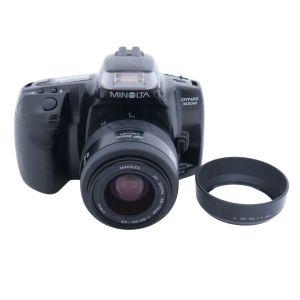 Minolta Dynax 300Si + AF 35-70mm/3,5-4,5 Sonnenblende, analoge SLR Kamera