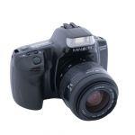 Minolta Dynax 300Si + AF 35-70mm/3,5-4,5 Sonnenblende, analoge SLR Kamera