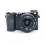 Sony Alpha 6000 Gehäuse (334 Auslösungen) + E 16-50mm/3,5-5,6 PZ, OSS