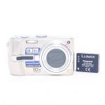 Panasonic Lumix DMC-TZ3 Digitalkamera, silber, 2. Akku