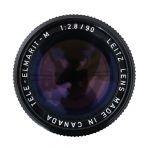 Leica M Tele-Elmarit 90mm/2,8 Sn.3068768, ArtNr.11800, schwarz, Sonnenblende, OVP