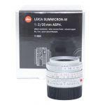 Leica M Summicron 35mm/2 ASPH, silber, Sn.4047422, ArtNr.11882, 6-Bit codiert, OVP