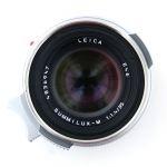 Leica M Summilux 35mm/1,4 silber verchromt “Steel Rim”, Sn.04836947, ArtNr.11301, Demogerät, 6-Bit codiert, OVP, 1 Jahr Garantie, inkl. 20% MwSt.