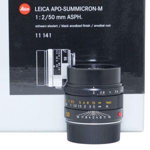 Leica M APO-Summicron 50mm/2 ASPH, schwarz eloxiert, Sn.4745357, ArtNr.11141, Demogerät, 6-Bit codiert, OVP, 1 Jahr Garantie, inkl. 20% MwSt.