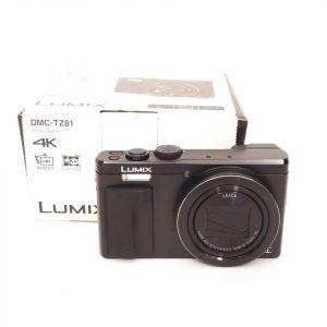 Panasonic DMC-TZ81 Digitalcamera schwarz, OVP