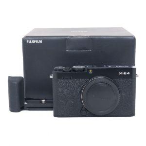 Fujifilm X-E4 Gehäuse schwarz, OVP, inkl. MHG-XE4 Handgriff